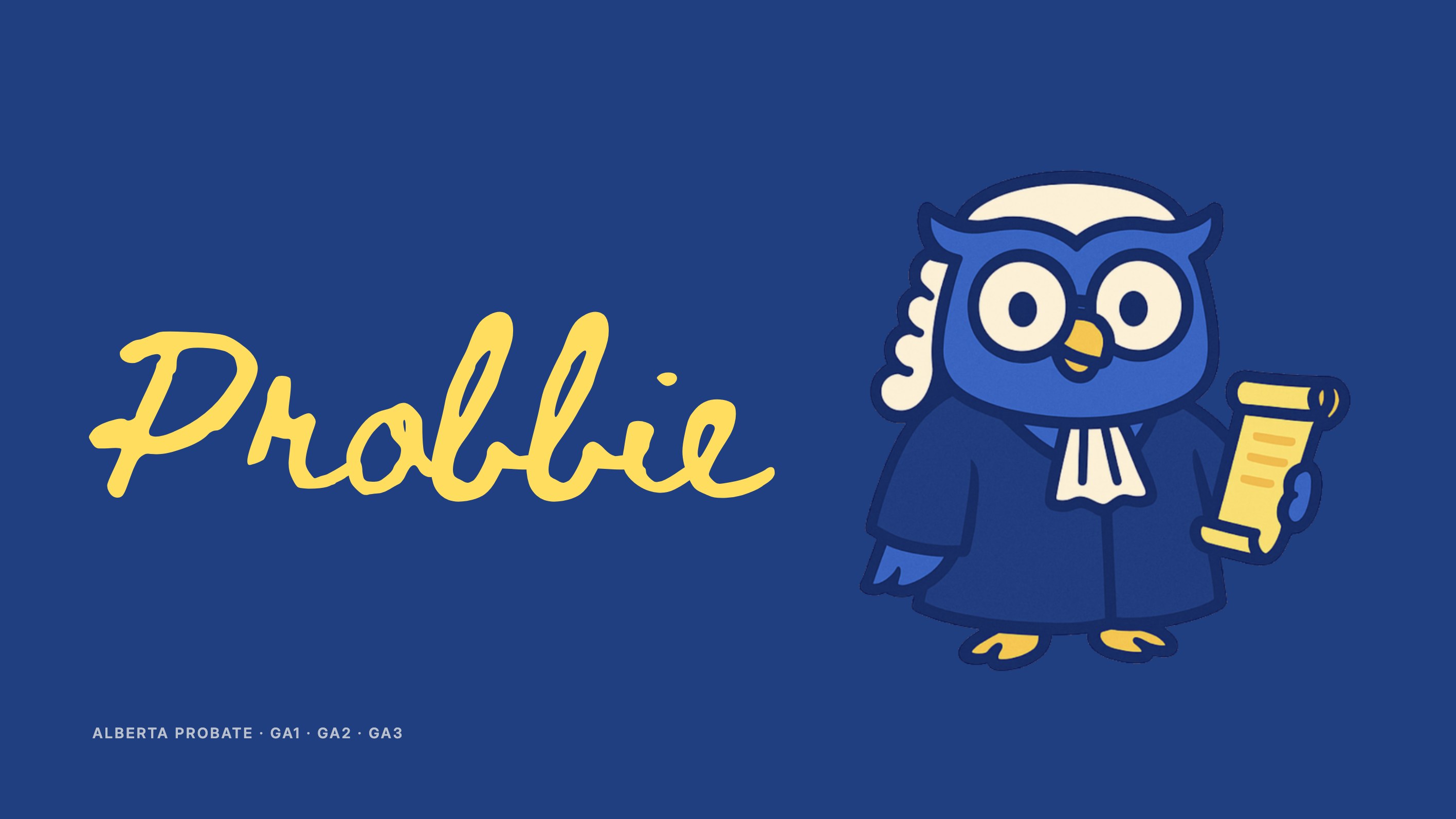 Probbie: Probate, one plain question at a time.